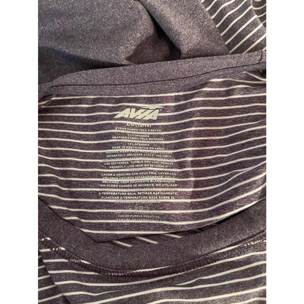 Women’s Avia‎ long sleeve Heather purple top size Large. - Picture 3 of 4